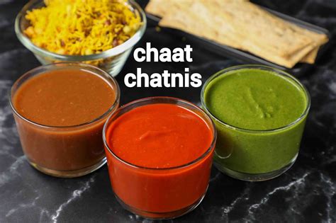 Chaat Chutney Recipes Basic 3 Chutney Recipes For Chaat Chaat Ki