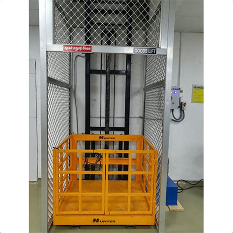 Single Mast Goods Lift At Inr In Chennai Hunter Equipments