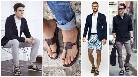 Sandalias Para Hombres Estilos Casuales Y De Moda Para Looks De Verano