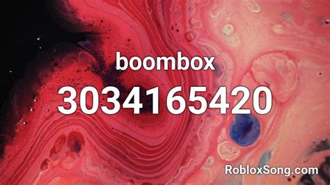 Boombox Roblox Id Roblox Music Codes