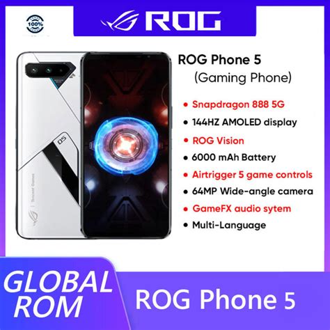 Global Romasus Rog Phone G Smartphone Snapdragon Hz