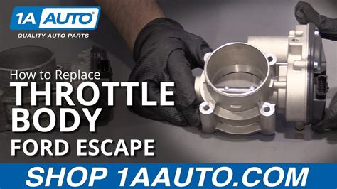 How To Replace Throttle Body 09 16 Ford Escape Youtube