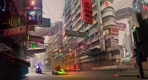 Cyberpunk Video Game Concept Art Low Poly D Render Openart