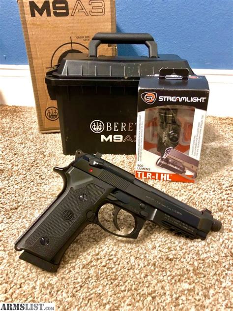 Armslist For Sale Baretta M9a3 Black And Tlr 1 Hl