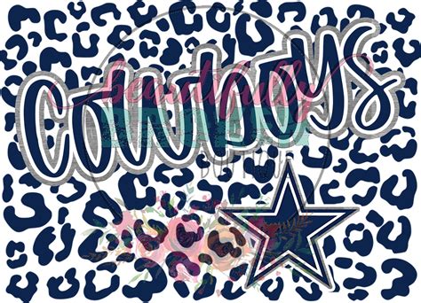 Dallas Cowboys Sublimation Design Digital Download Png Etsy