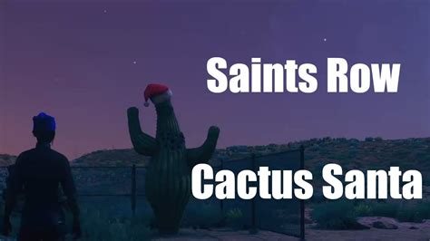 Saints Row Cactus Santa Collectible YouTube