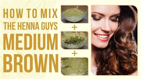 How To Mix Medium Brown Henna Hair Dye Right Way To Mix Henna Hair