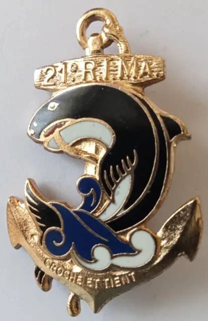 Insigne Troupes De Marine E R Giment D Infanterie De Marine Drago