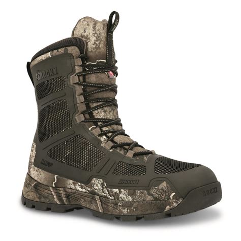 Rocky Mens Quickfire 9 200g Waterproof Hunting Boots 740347 Hunting Boots At Sportsmans Guide