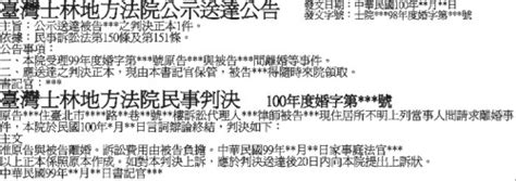 報紙廣告刊登 士林地方法院公示送達公告 報紙徵人徵才求職廣告刊登 全國地方法院公告登報