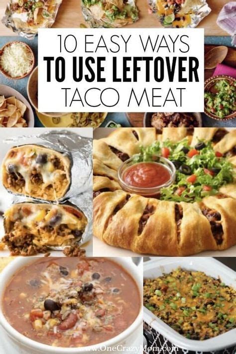 Easy Ways To Use Leftover Taco Meat Leftover Taco Meat Taco Meat