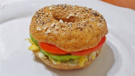 Cómo hacer Bagels saludables y facil Healthy Bagels de harina