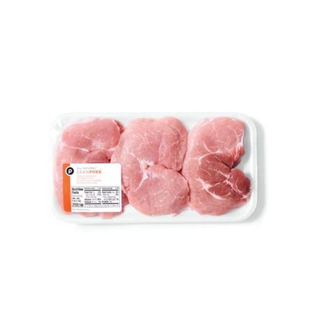 Publix Boneless Lean Pork Loin Sirloin Cutlets Lb Delivery Or