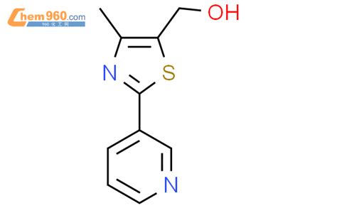 958443 40 8 4 methyl 2 pyridin 3 yl thiazol 5 yl methanolCAS号 958443