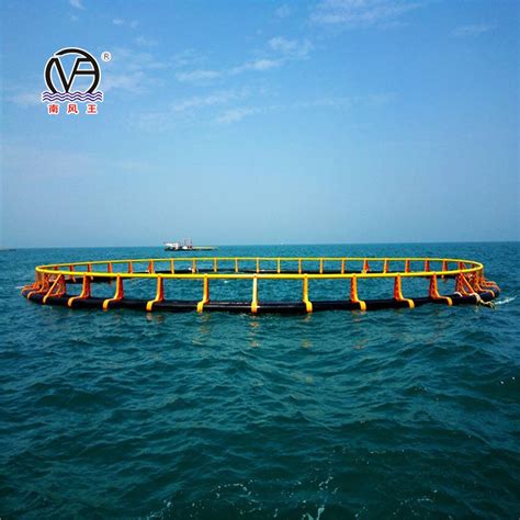 Anti Wind And Wave Deep Sea Fish Culture HDPE Cage China Fish Cage