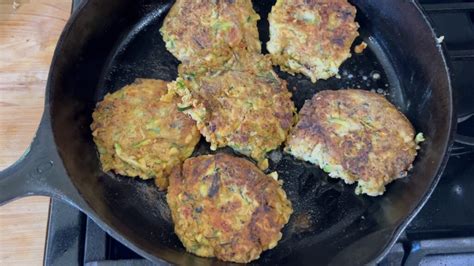 Mock Crab Cakes Zucchini Cakes