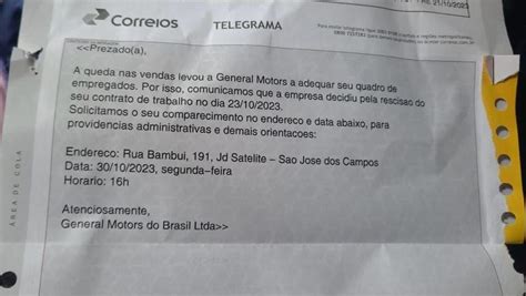 GM demite funcionários por telegrama em três fábricas de SP CNN Brasil