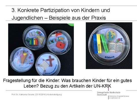 Partizipation Von Kindern Und Jugendlichen Empirische Und Praktische