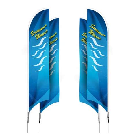 Feather Flags Single Sided