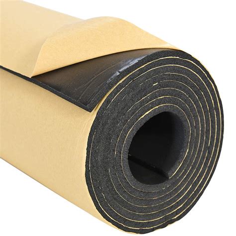 Buy 3m X 1m Car Sound Proofing Foam Roll Closed Cell Foam Deadening Motor Home Van Insulation