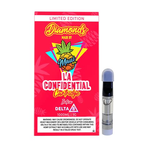 Maui Labs Delta 8 Diamond Limited Edition Cartridges 1 Gram CBD Savage