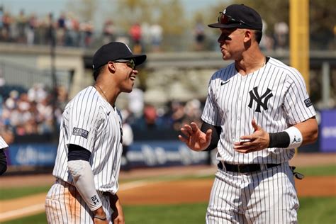 Juan Soto Gushes About Yankees Teammate Aaron Judge After Spring Training Debut - Sports Illustrated