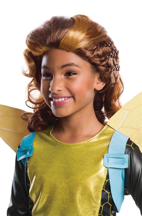 DC Super Hero Girls Bumblebee Child Wig - PureCostumes.com