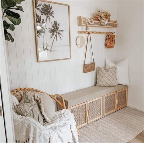 Chic Boho Mudroom Decor Ideas Lady Decluttered