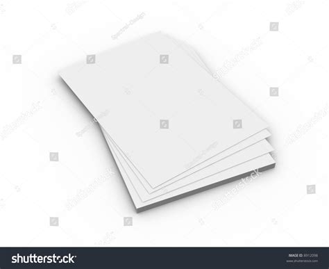 Paper Sheets Stock Photo 8912098 Shutterstock
