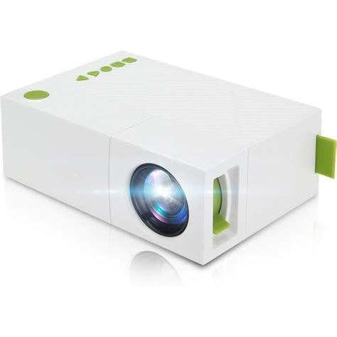 Videoprojecteur Mini Projecteur Portable 1300Mah Soutien Full Hd 1080P