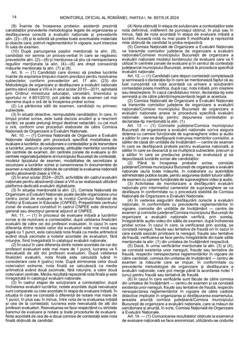 OFICIAL Evaluarea Națională 2025 începe pe data de 23 iunie, cu o zi ...