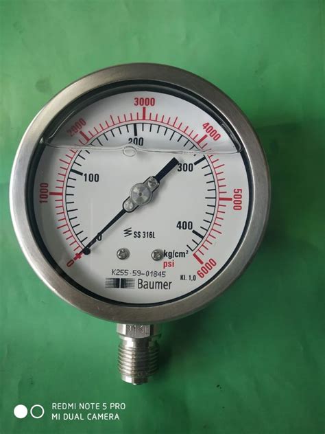 Baumer Pressure Gauge Latest Price Dealers Retailers In India