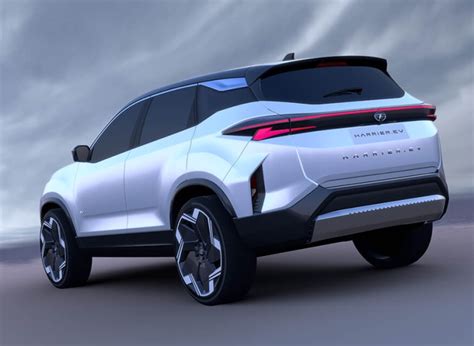 Tata Harrier Electric SUV To Get 500 Kms Range: Presentation Picture ...