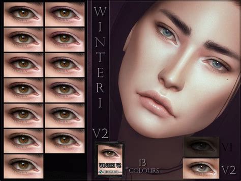 Remussirion S Winteri Eyeshadow V In Sims The Sims Skin Sims