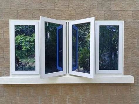 Mm White Upvc Swing Window Feet Width At Rs Sq Ft In