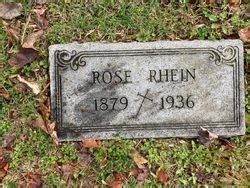 Rose Rhein 1879 1936 Mémorial Find a Grave