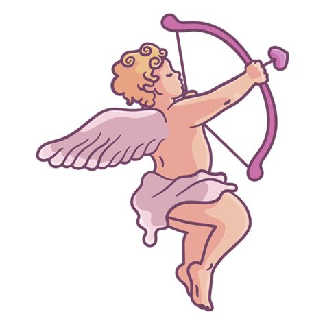 Aiming Cupid Character Png And Svg Design For T Shirts