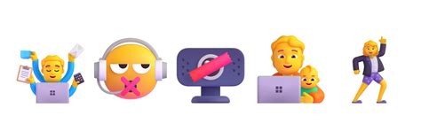 Microsoft Teams 3D Fluent Emojis