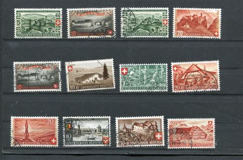 Timbres Suisse 1943 46 Pro Patria Voir Photos Kaufen Auf Ricardo