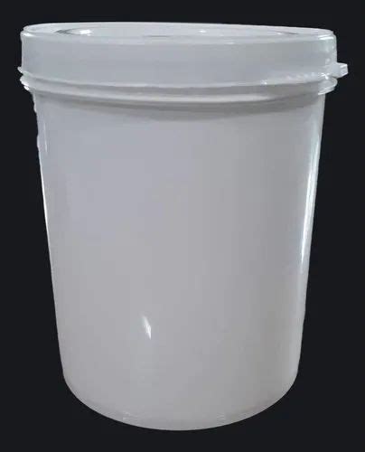 Plain White Plastic Paint Container Capacity 1 Liter At Best Price In