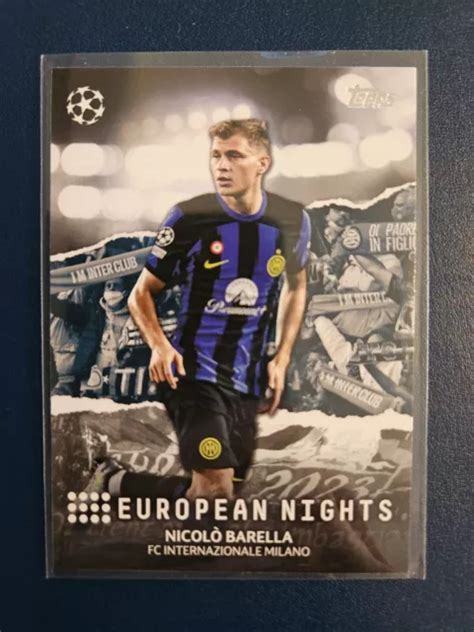 Topps Ucc Uefa Klubwettbewerbe Nicolo Barella Europ Ische