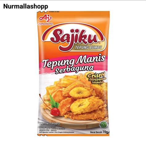 Sajiku Tepung Bumbu Serbaguna Pisang Goreng Gr Lazada Indonesia