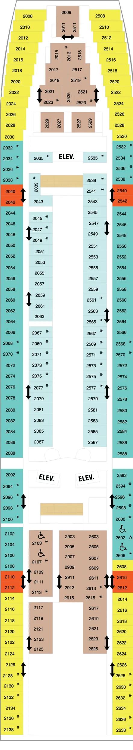 Grandeur Of The Seas Deck Plan Cruise Deck Info