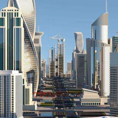 hd city  model  giimann