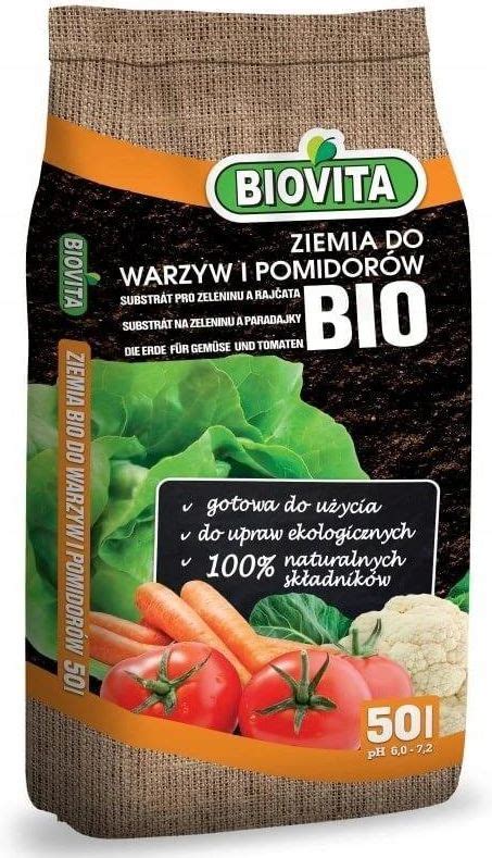 Biovita Pod O E Bio Ziemia Do Warzyw Pomidor W L Ceny I Opinie