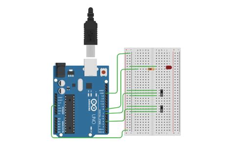 Circuit Design Nand Gate Tinkercad