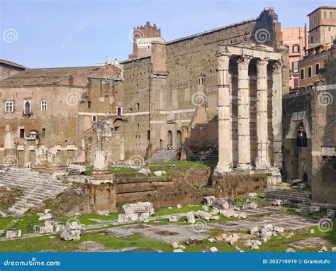 Roman Via apia stock image. Image of europe, countryside - 303710919