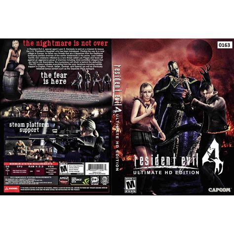 Pc Dvd Resident Evil 4 Ultimate Hd Edition Shopee Malaysia