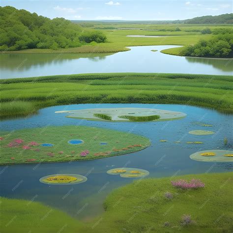 Premium Ai Image Visualizing The Essence Of Wetlands A World Wetlands