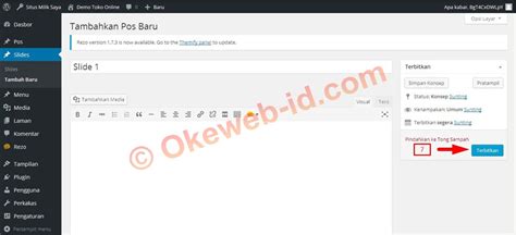 Tutorial Membuat Slider Oke Web Indonesia